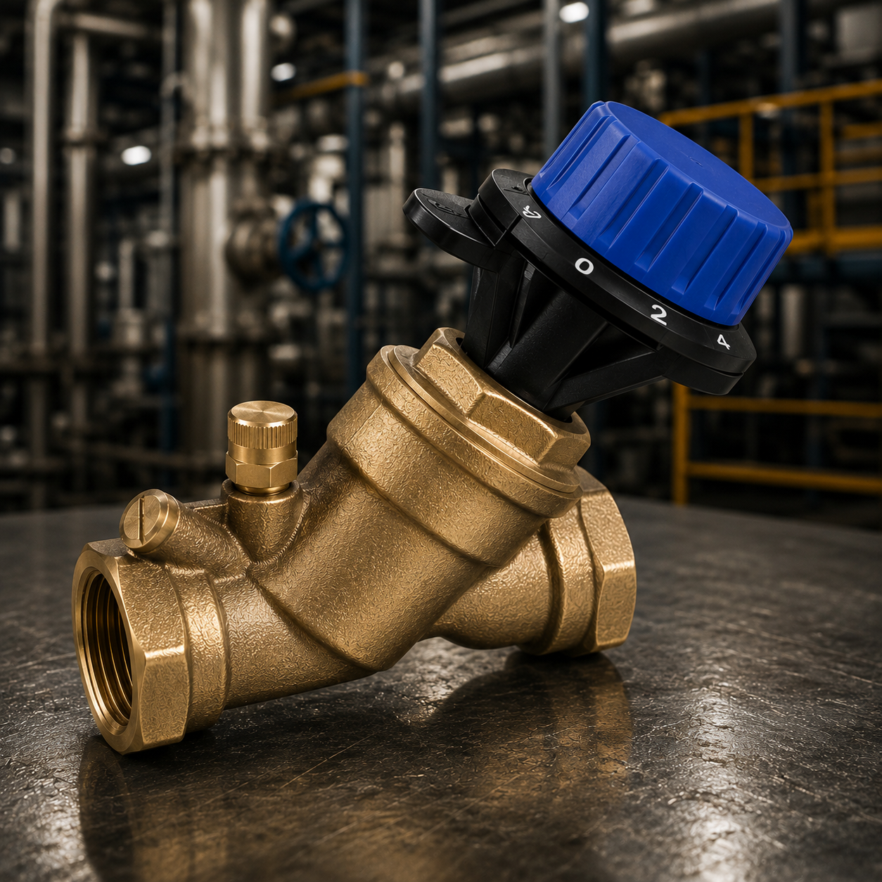 Desbordes Bronze Balancing Valve